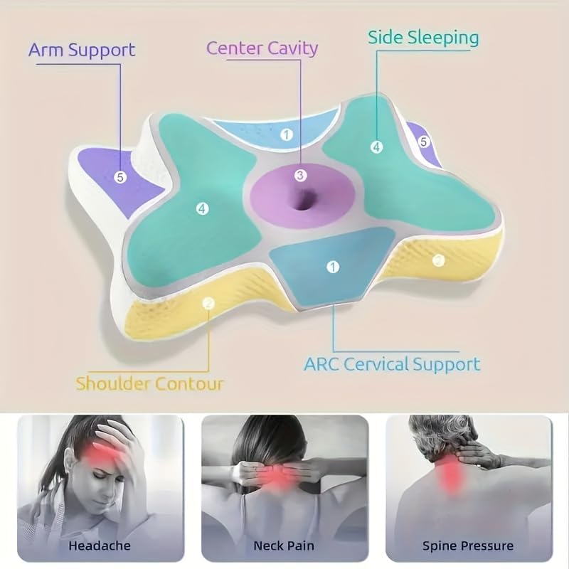 Butterfly Shape Memory Pillow