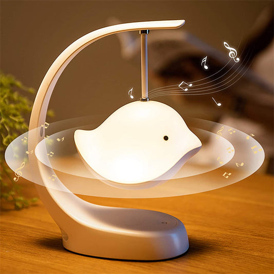 USB Baby Sound Machine Multi-Color Stepless Dimming Cute Bird Lamp For Decoration Gift