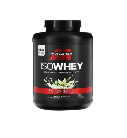 Muscletech- Iso Whey Vanilla (Original) ©